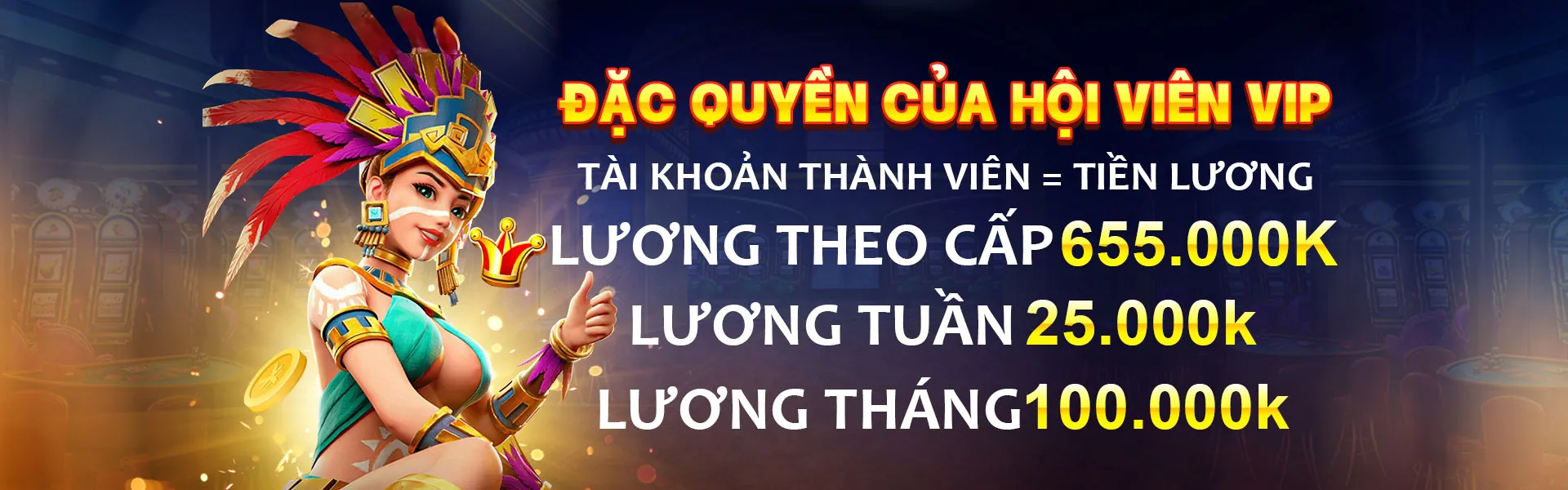 Hình ảnh minh họa các lợi ích độc quyền của thành viên VIP